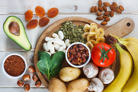 Aliments riches en potassium : liste, reins, traitements et précautions
