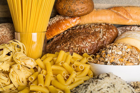 Produits céréaliers : féculents, céréales complètes, fibres et portions